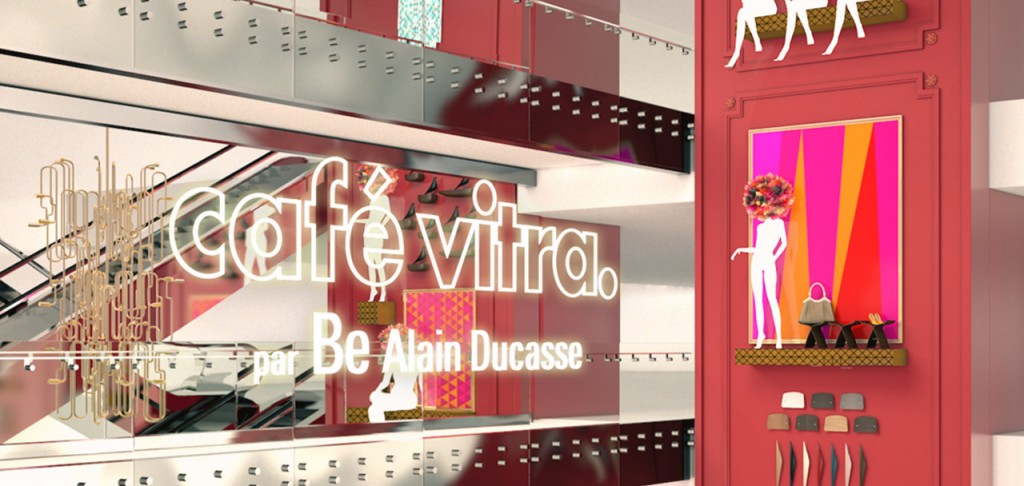 Vitra ouvre un café design sous l'atrium du Printemps à Paris
