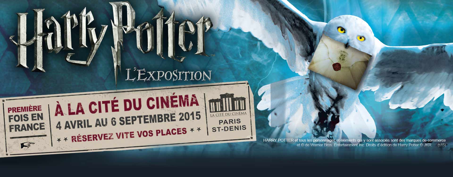 Harry Potter investi la Cité du Cinéma à Paris jusqu'en septembre