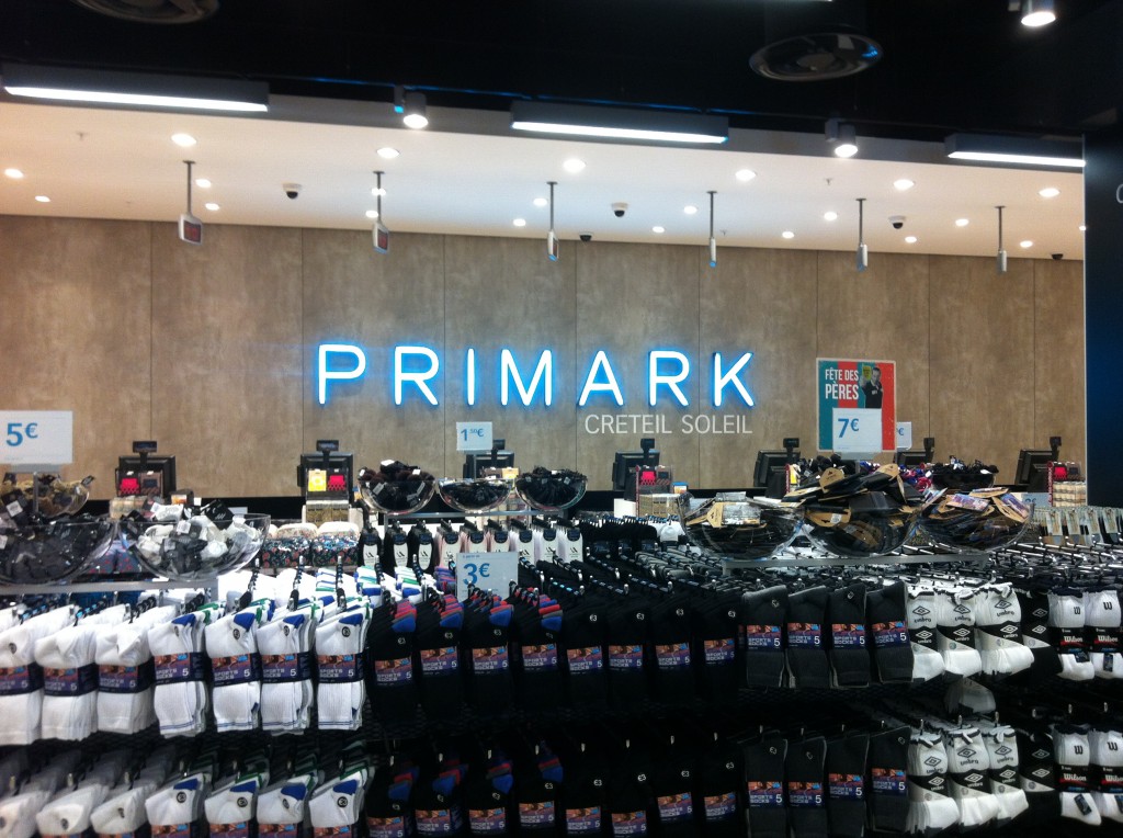 Primark a ouvert ses portes à Créteil Soleil