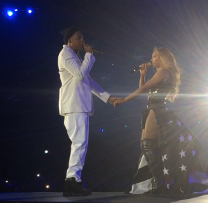 Jay Z et Beyoncé au stade de France