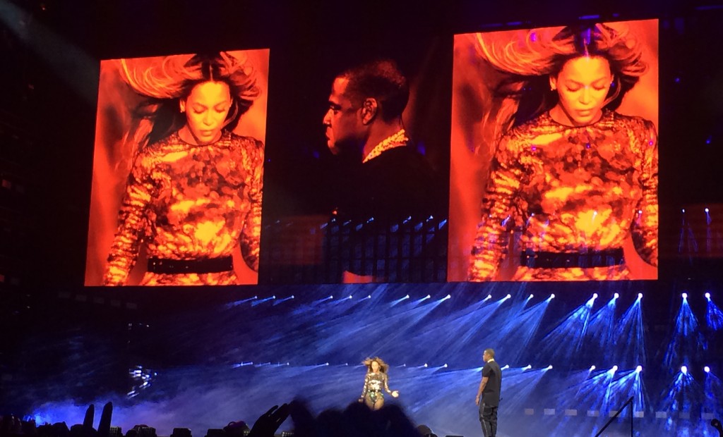 Jay Z et Beyoncé au stade de France