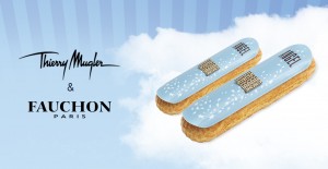 La maison Fauchon s'associe à Thierry Mugler et présente un éclair au goût du parfum