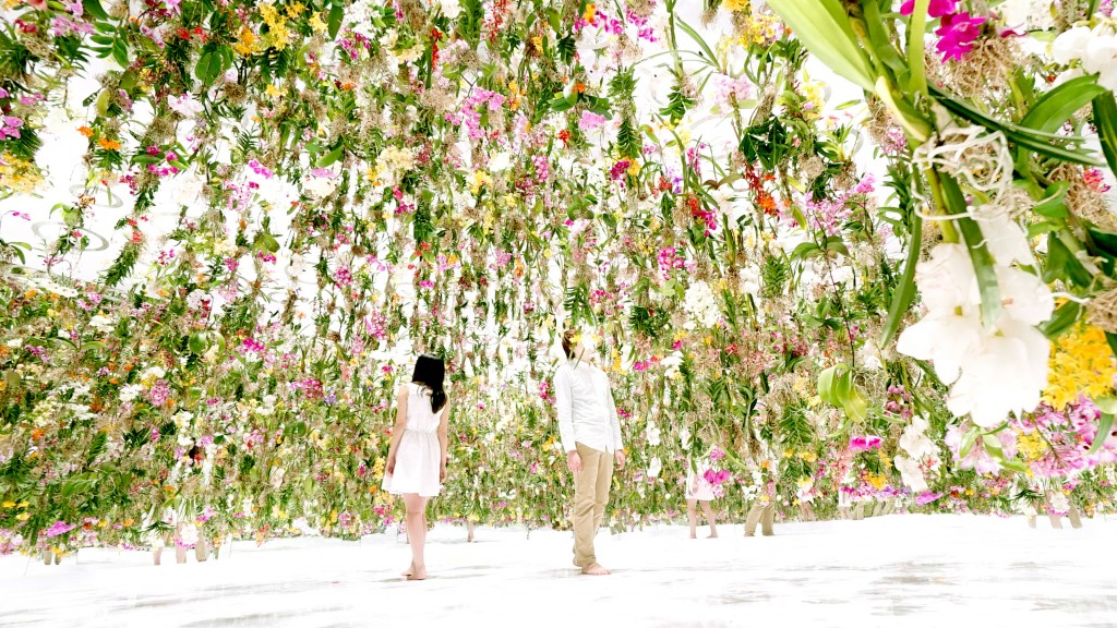 Une véritable bouffée d'air en plein Japon grâce à TeamLab