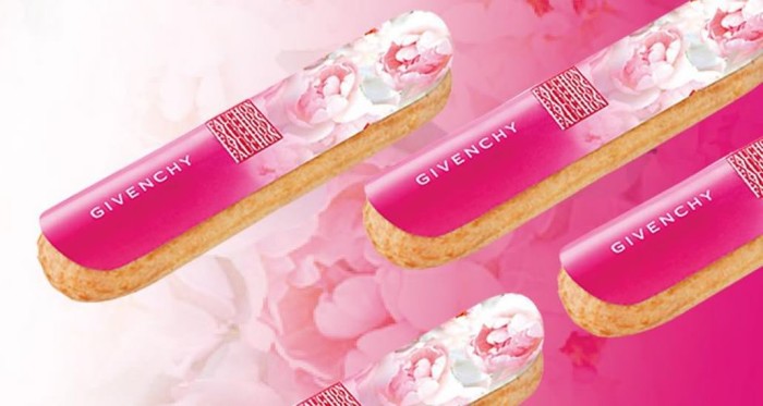 Fauchon dévoile un éclair saveur Very Irrésistible en association avec la maison Givenchy