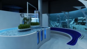 Un bassin à la fois pédagogique et interactif qui embarque un système d'aquaponie