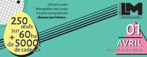 dimanche 1er avril, le magazine Let's Motiv Montpellier vous donne rendez-vous pour une chasse aux trésors inédite où la culture prend toute sa place.